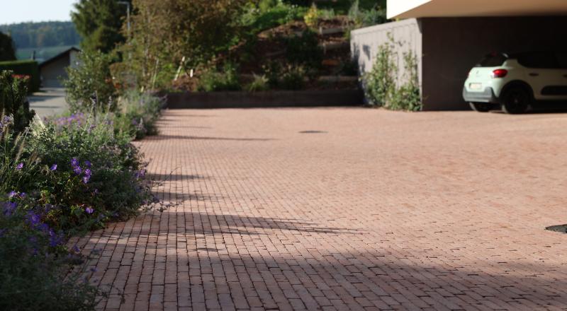 pavage entrée parking